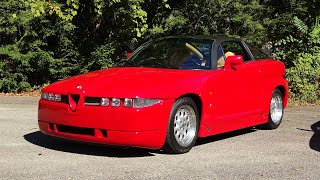 Alfa Romeo SZ Details &amp; Short Drive