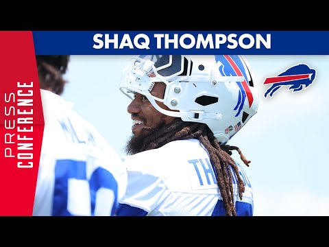 Shaq Thompson: “A Lot of Excitement” | Buffalo Bills