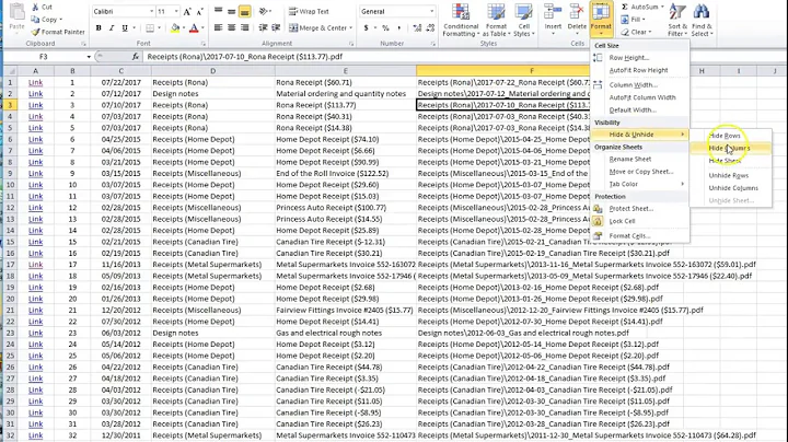 Export list of file names from Windows Explorer folder tree to Microsoft Excel