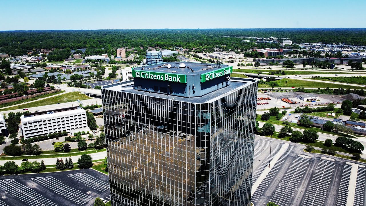 Environments: Citizens Bank Tower: Drone Footage (Southfield, Michigan)