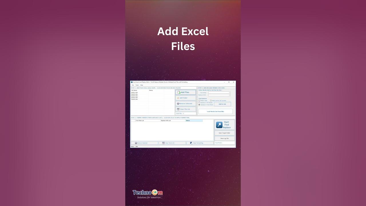 how-to-replace-word-in-multiple-excel-files-link-in-description-youtube