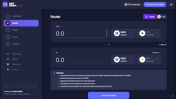 Anyswap - Cross Chain DEX - A decentralized cross chain swap protocol