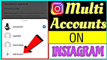 How to ADD and Use MULTIPLE INSTAGRAM Accounts - (Up to 5)