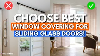 What Window Coverings Do You Put In Sliding Glass Doors? Best Curtains for Your Sliding Glass Door