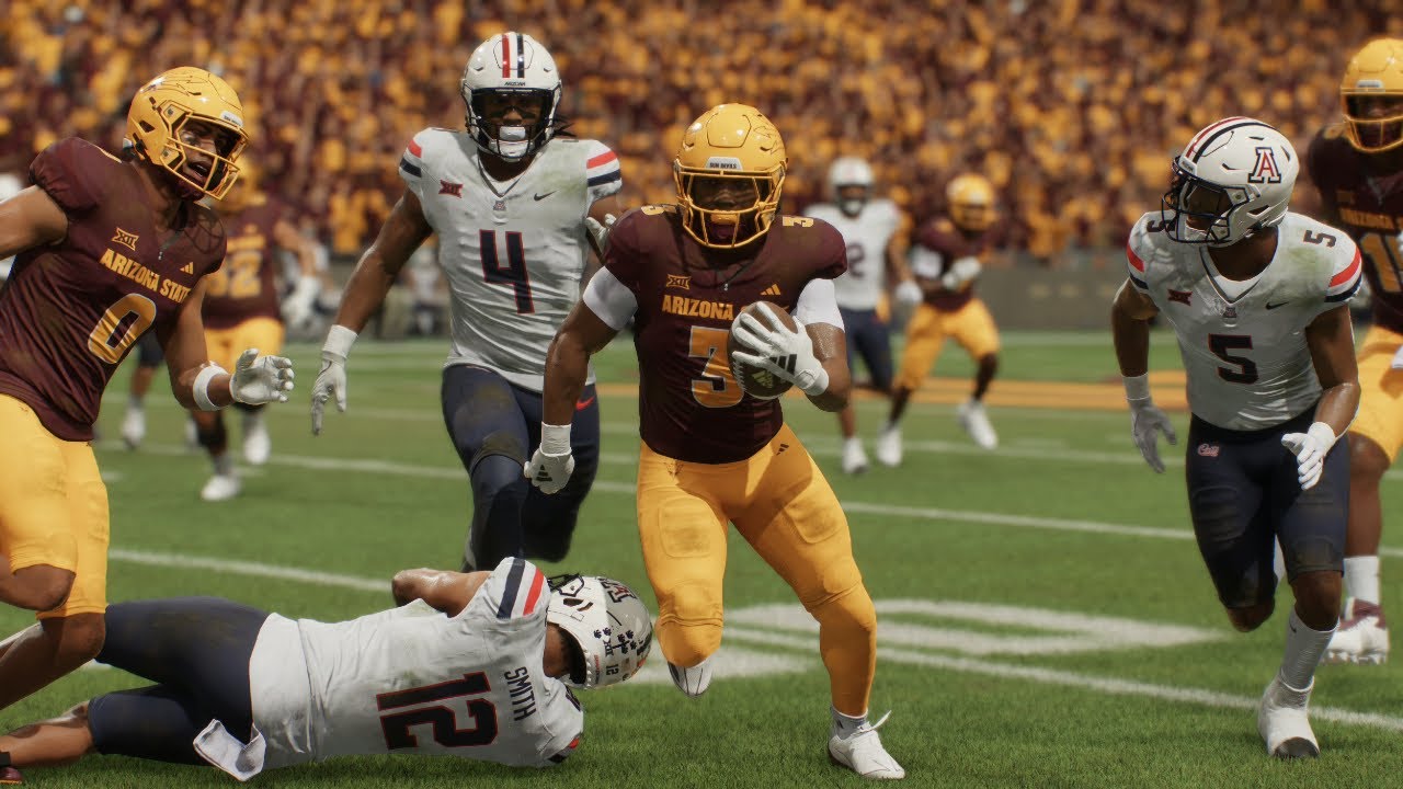 Arizona State vs Arizona - NCAA Football 11/28 Full Highlights (College ...