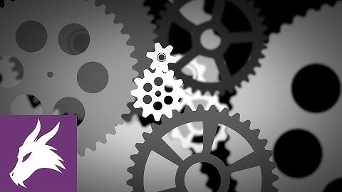 Procedural 2D graphic design: Cogwheels tutorial