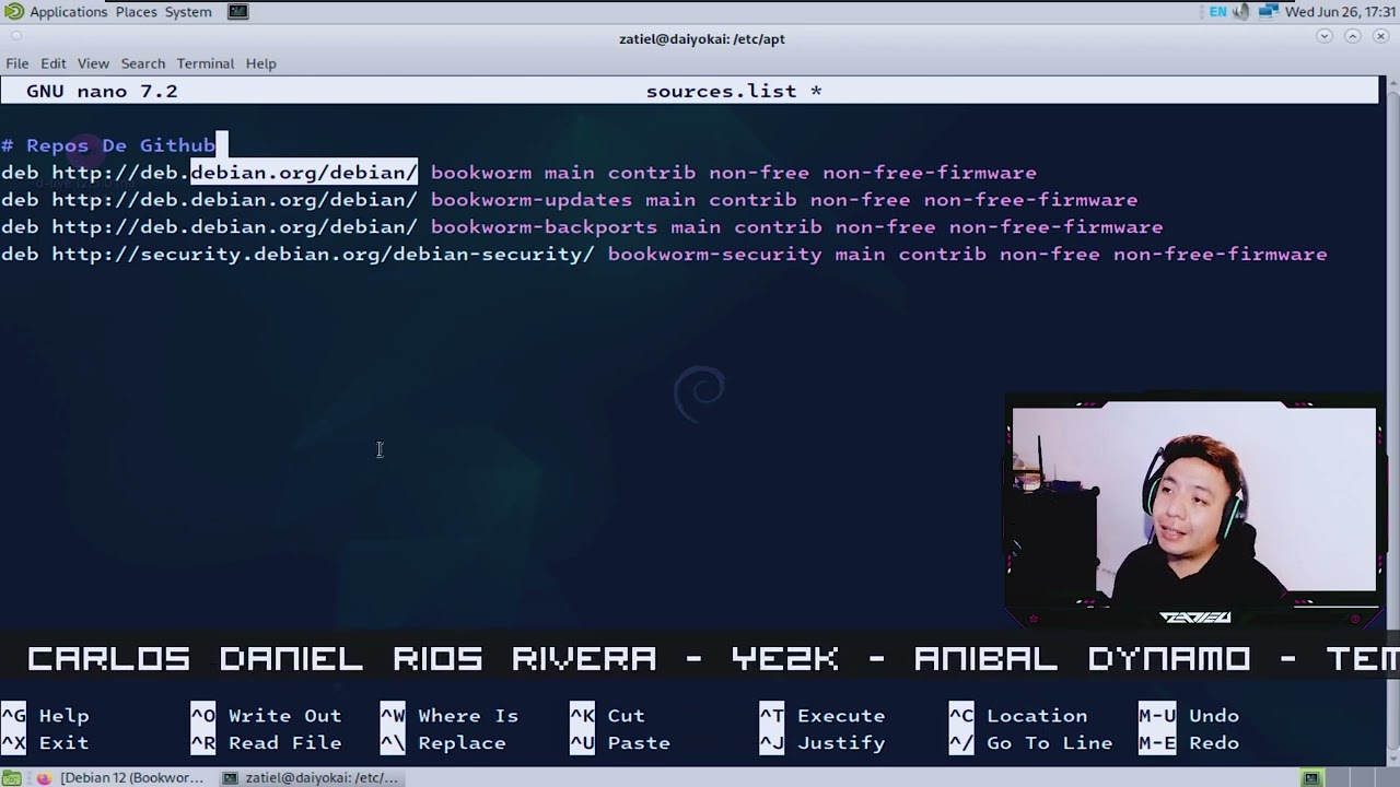 E: The repository ´cdrom: Debian GNU Linux... | SOLUCION 2024