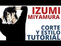 IZUMI MIYAMURA horimiya corte y coleta (Tutorial, pelo LARGO para HOMBRES)  cosplay izumi