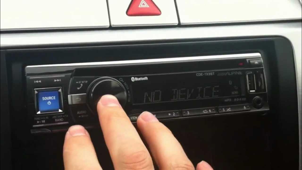 Alpine CDE133BT Short Video Review in HD YouTube