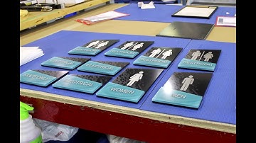 ADA Compliant Signs at Howard Industries