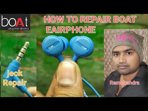 Boat ke earphone ko keshe repair kare  how to repair boat earphone jeck  boat earphone review 