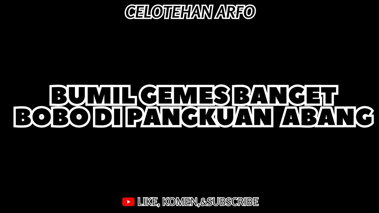ASMR HUSBAND ROLEPLAY|bumil gemes banget bobo dipangkuan Abang 💛💛