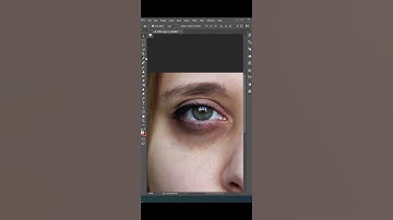 Remove Dark Circles In Photoshop #photoshoptutorial  #shorts  #photoshop