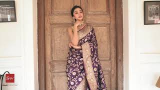 Sacred Weaves Introduces it's Finest Heirloom Banarasi Luxuries