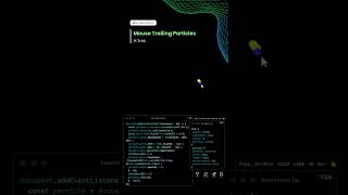 Your mouse just got ✨ MAGIC POWERS ✨ (JS trick) #jsanimation #webdesign #shorts