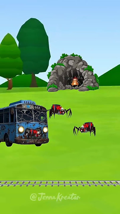 Tayo zombie bus Vs Choo choo charles #choochoocharlesandthomas #thomasandfriends #tayo #trending