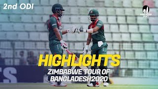Highlights | Bangladesh vs Zimbabwe | 2nd ODI | Zimbabwe tour of Bangladesh 2020 screenshot 3