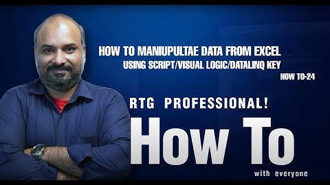 HOW TO-24 Using Ross Xpression  Manipulating Data  كيفية البرنامج التعليمي