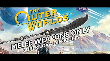 The Outer Worlds - Melee only challenge pt. 1 || BillyTheBard11th