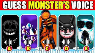 IMPOSSIBLE 🔊 Guess the Monster's Voice | Roblox Doors THE HUNT - Escape the Backdoor