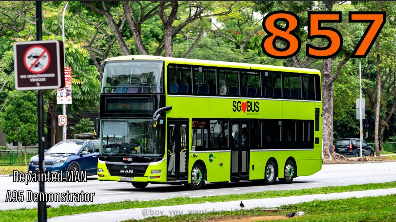 [Joyride] SMB5888H on 857 | MAN ND323F A95 Gemilang Euro 5 (Demonstrator)
