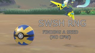 Pokemon Sword and Shield - Finding a Seed WITHOUT ANY CFW!
