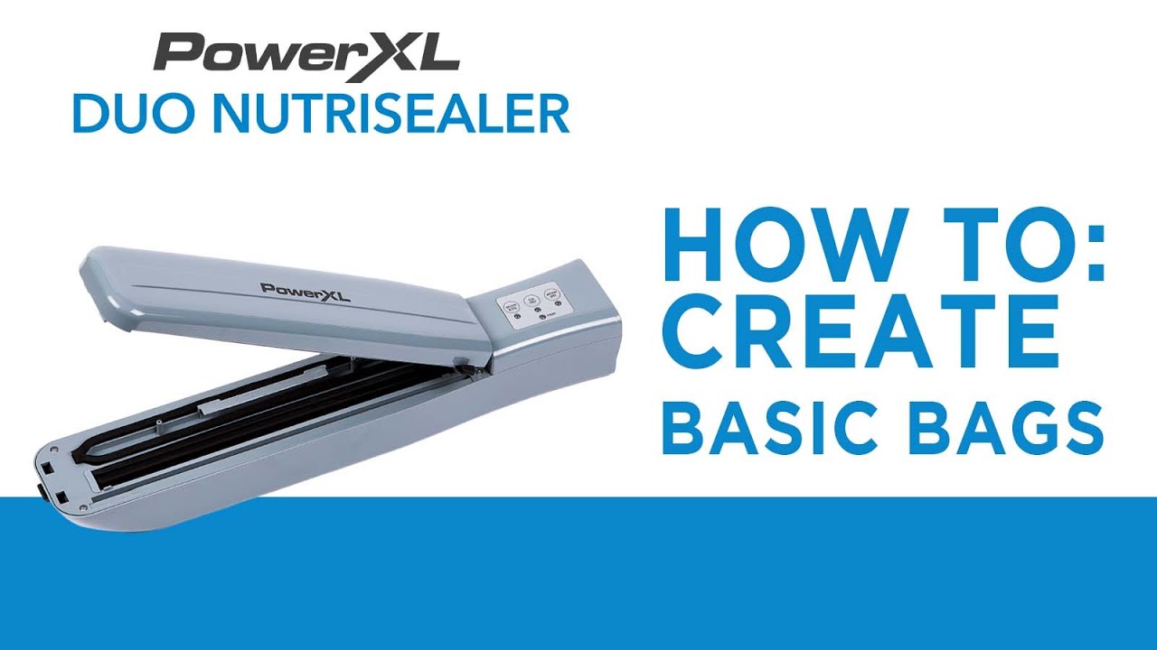 PowerXL Duo NutriSealer  Powerful, Compact, Handheld Vacuum Sealer