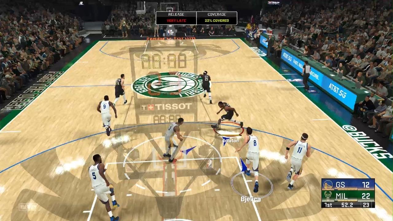 NBA 2K22 Bucks VS Warriors gameplay (No Commentary) - YouTube