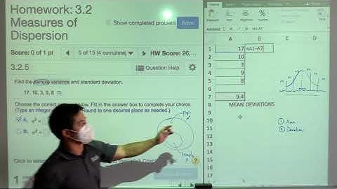 MATH 1342 - 3.2 - Measures of Dispersion