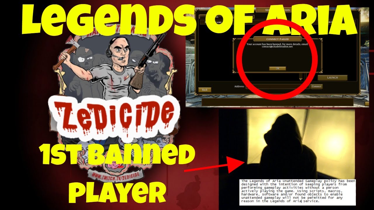 Legends of Aria - Interview With 1st Banned Player - 2019 by ... - 