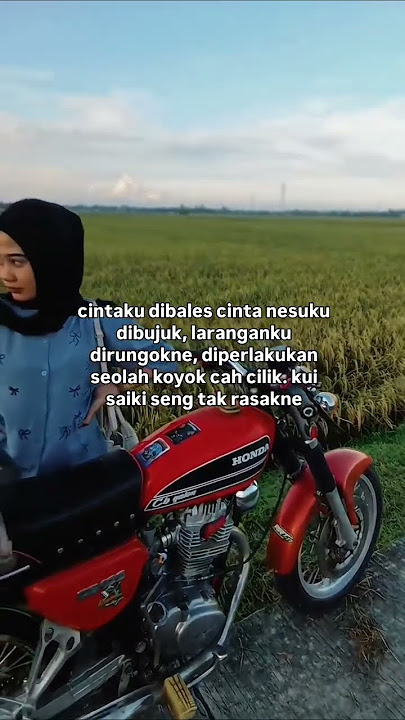 cinta yg setara | story wa anak motor cb herex romantis #repost #fypシ゚viral