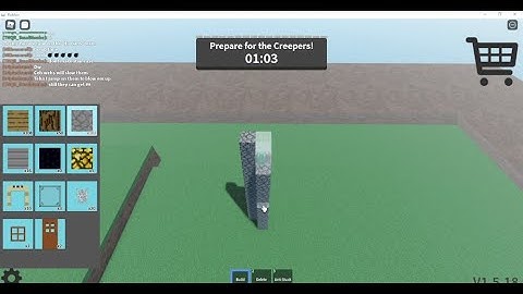 How to make the best hidding spot in creeper chaos.