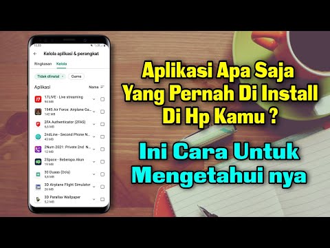 Video: Bagaimana cara mendaftar semua aplikasi yang diinstal di Android?