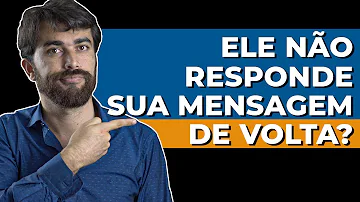 O que fazer quando o cara visualiza e não responde?