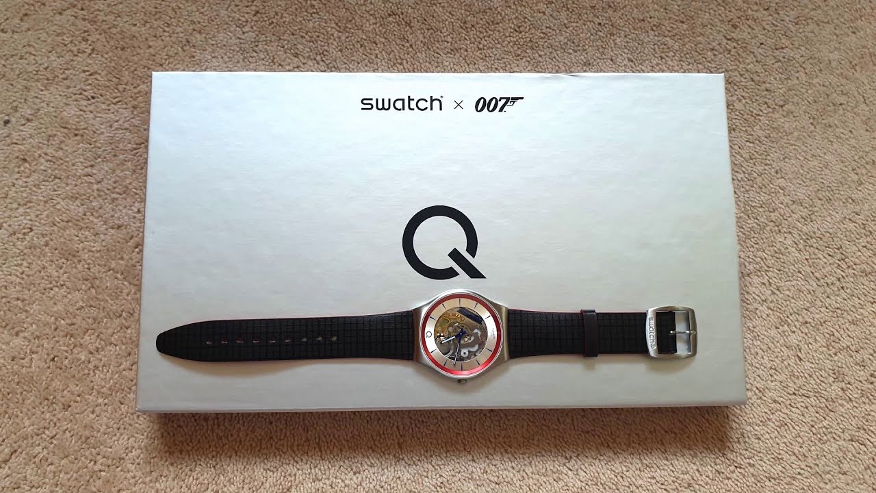 Swatch x 007 - James Bond ²Q Watch SS07Z102