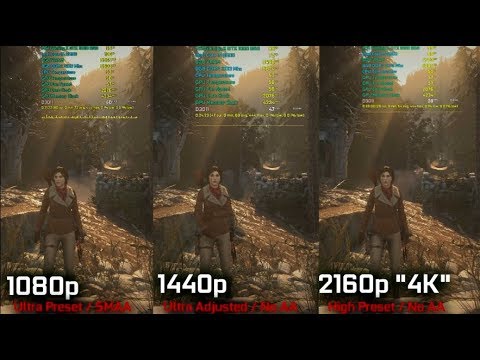 Rise Of The Tomb Raider PC (2016) - I5 6500 / GTX 1060 6GB 