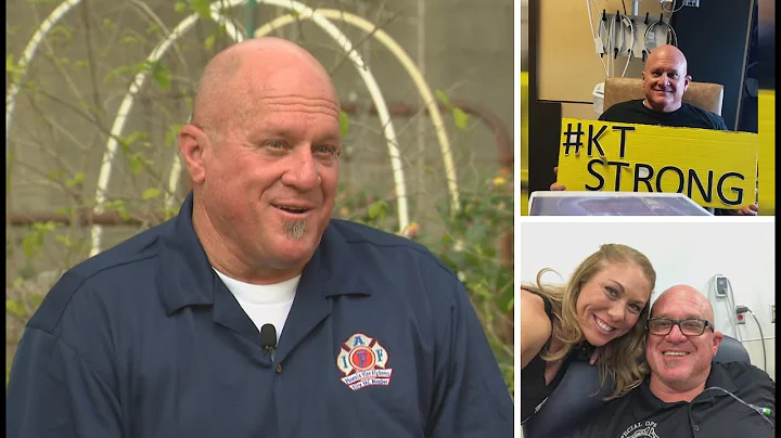 Glendale firefighter battling cancer reachers critical milestone