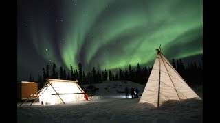 Yellowknife and the Northern Lights