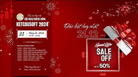 Hội nghị khách hàng KetcauSoft - 2024