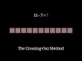 The Crossing Out Method