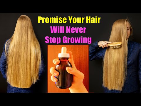 Just 2 Ingredients I Promise Your Hair Will Never Stop Growing, Grow Super Long Hair Duble hair Grow