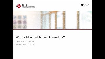 06 Advanced C++: Move Semantics, Bianco