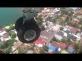 Flight landing to Goma airport in the DR Congo