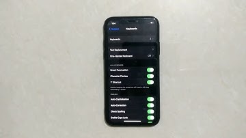 How To Enable Character Preview On Iphone X Keyboard settings