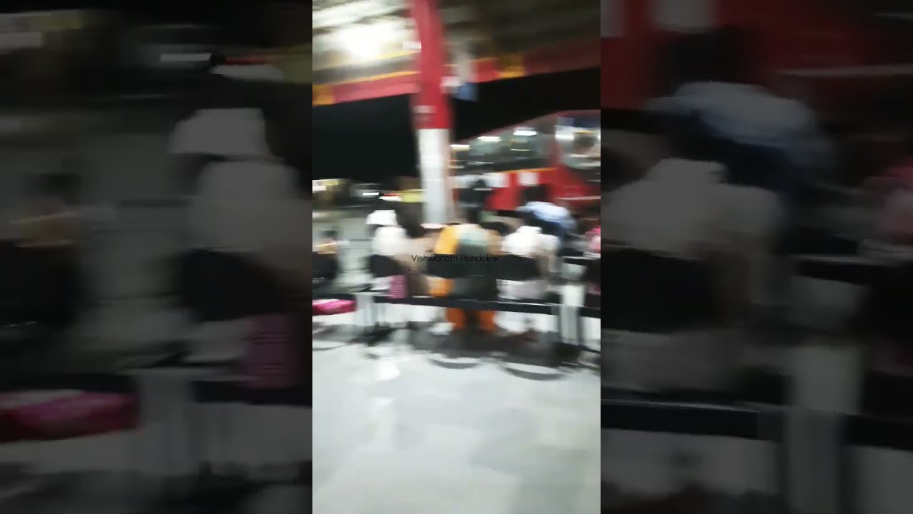 Night view of Raichur Bus Stand... 