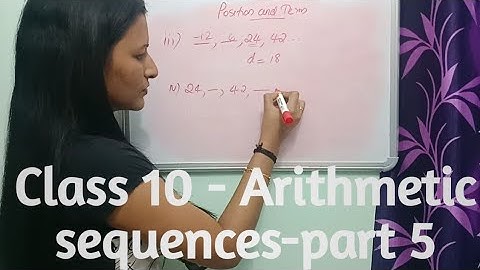 Class 10-Arithmetic Sequences-Part 5 l Maths l Sci Math Tech l Malayalam video