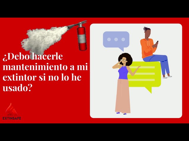 ¿Mantenimiento a Extintores si No Se Usaron? 🧯 Venta y Recarga en La Victoria