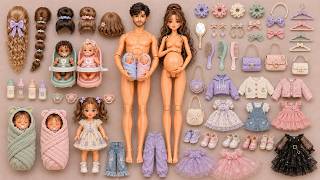 10:25 Minutes Satisfying with Unboxing Barbie Princess Pink Kitchen,Rock Bed Play Set Review ToyASMR