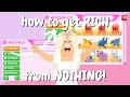 How To Get RICH From NOTHING in Adopt Me!