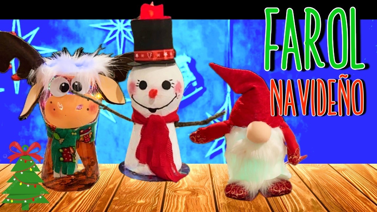FAROLES NAVIDEÑOS DIY ✨ Ideas rápidas y recicladas